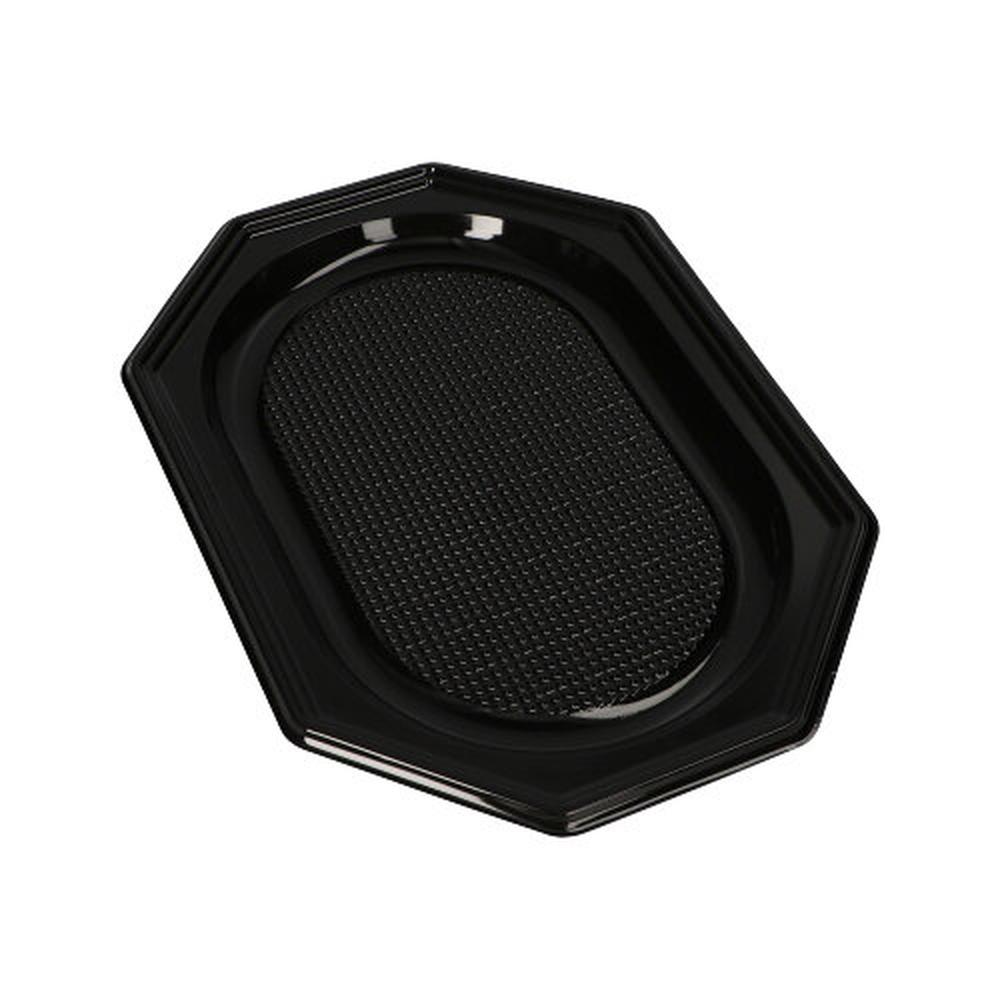 Papstar Servierplatten, PET 34 cm x 25 cm schwarz