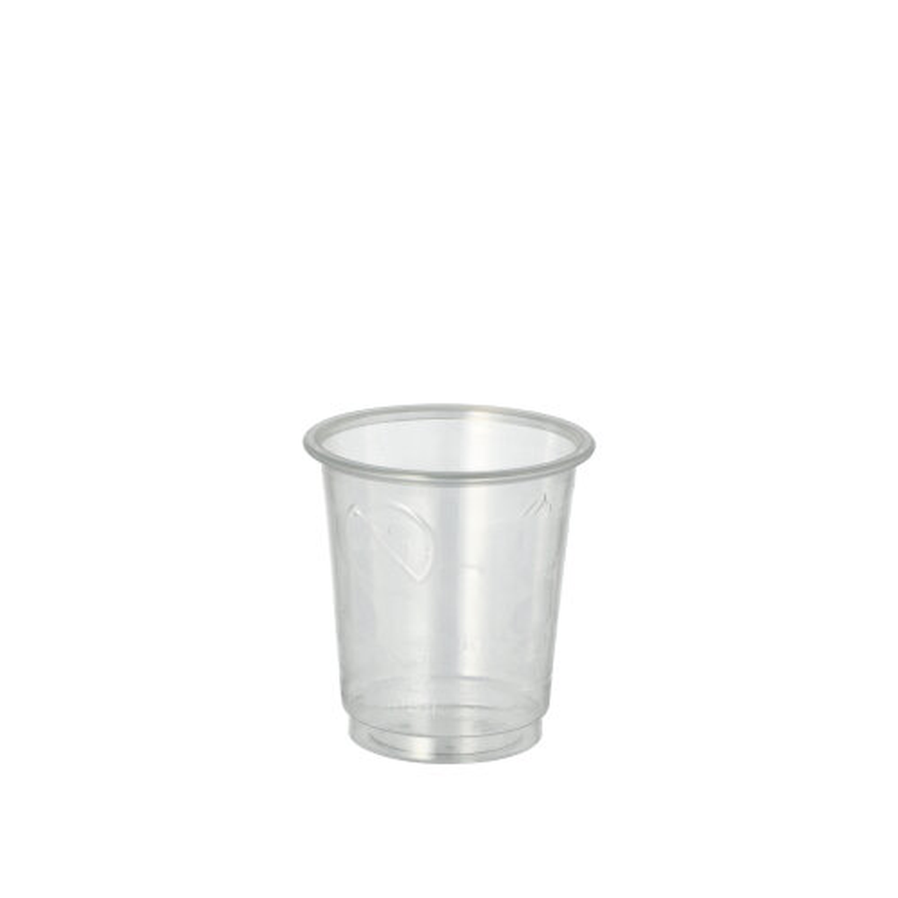 Papstar Gläser für Schnaps, PET 4 cl Ø 4,8 cm · 5 cm glasklar