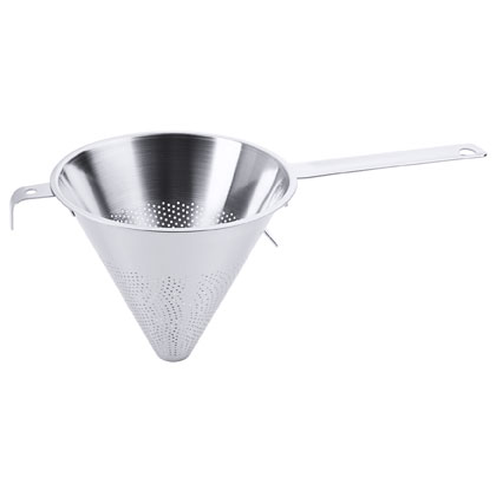 Contacto Spitzsieb mit Flachgriff 18 cm