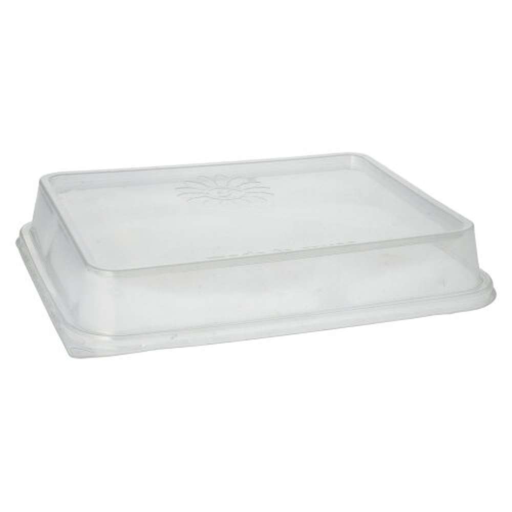 Papstar Deckel für Menüschalen PP 2 cm x 23,4 cm x 18,7 cm transparent