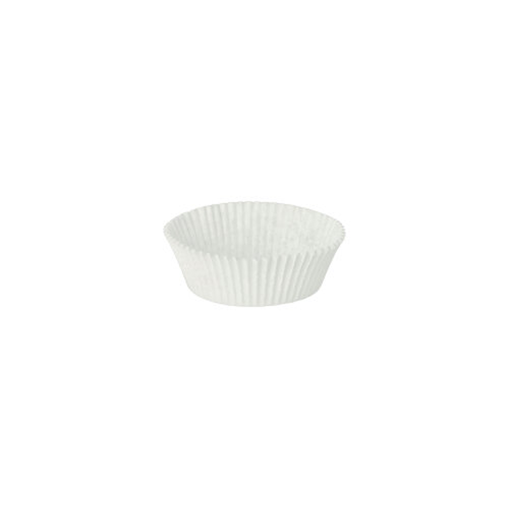 Papstar Backförmchen rund Ø 5,5 cm · 2,5 cm weiss