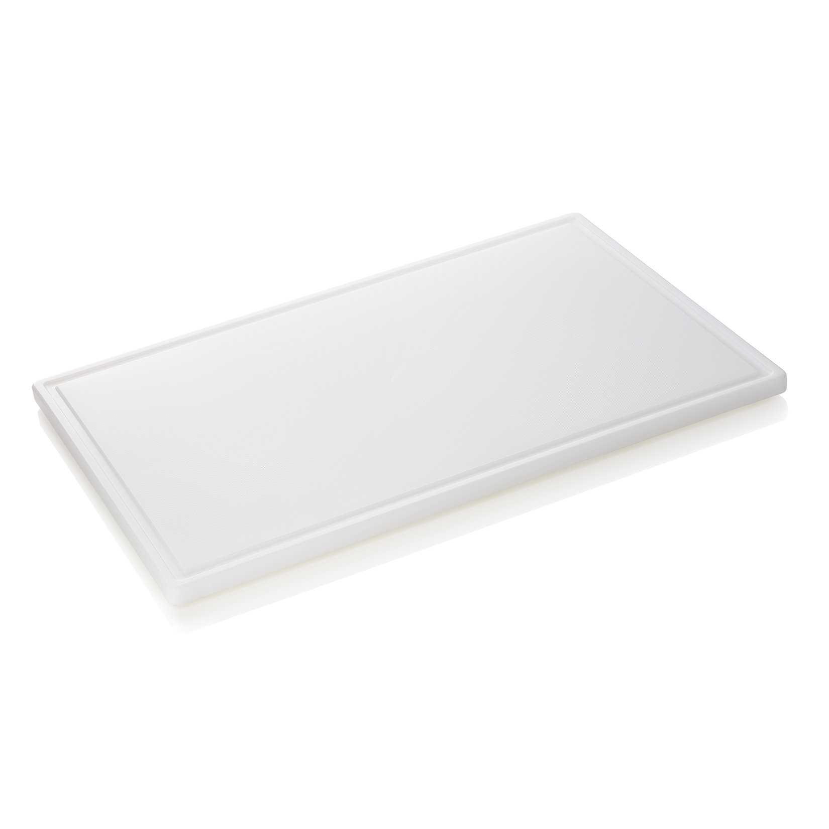 WAS Schneidbrett mit Saftrille, 60 x 40 x 2 cm, Polyethylen