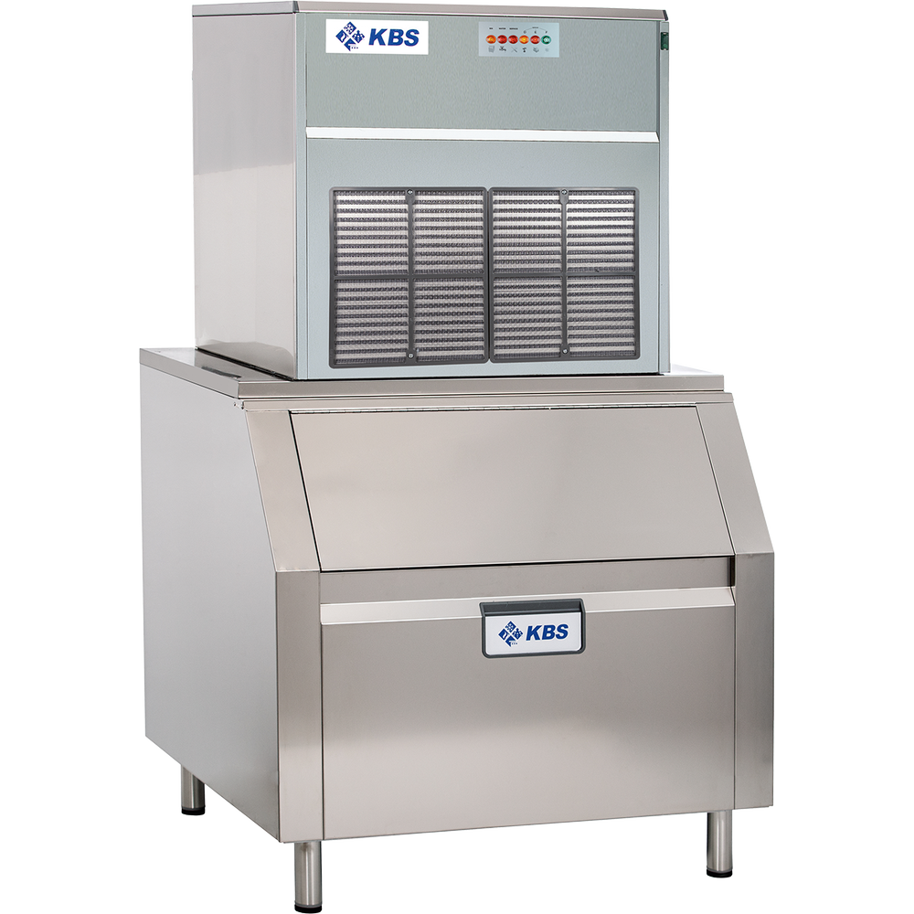KBS Press Flake Eisbereiter KFP 310 L inklusive Vorratsbehälter B250 und Abdecku
