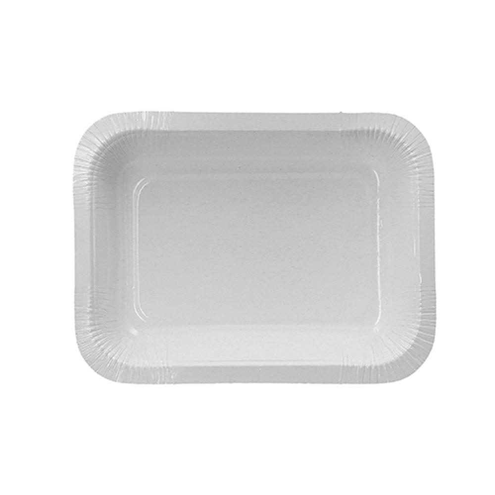 Papstar Siegelschalen, Pappe eckig 530 ml 3,7 cm x 13,7 cm x 18,1 cm weiss
