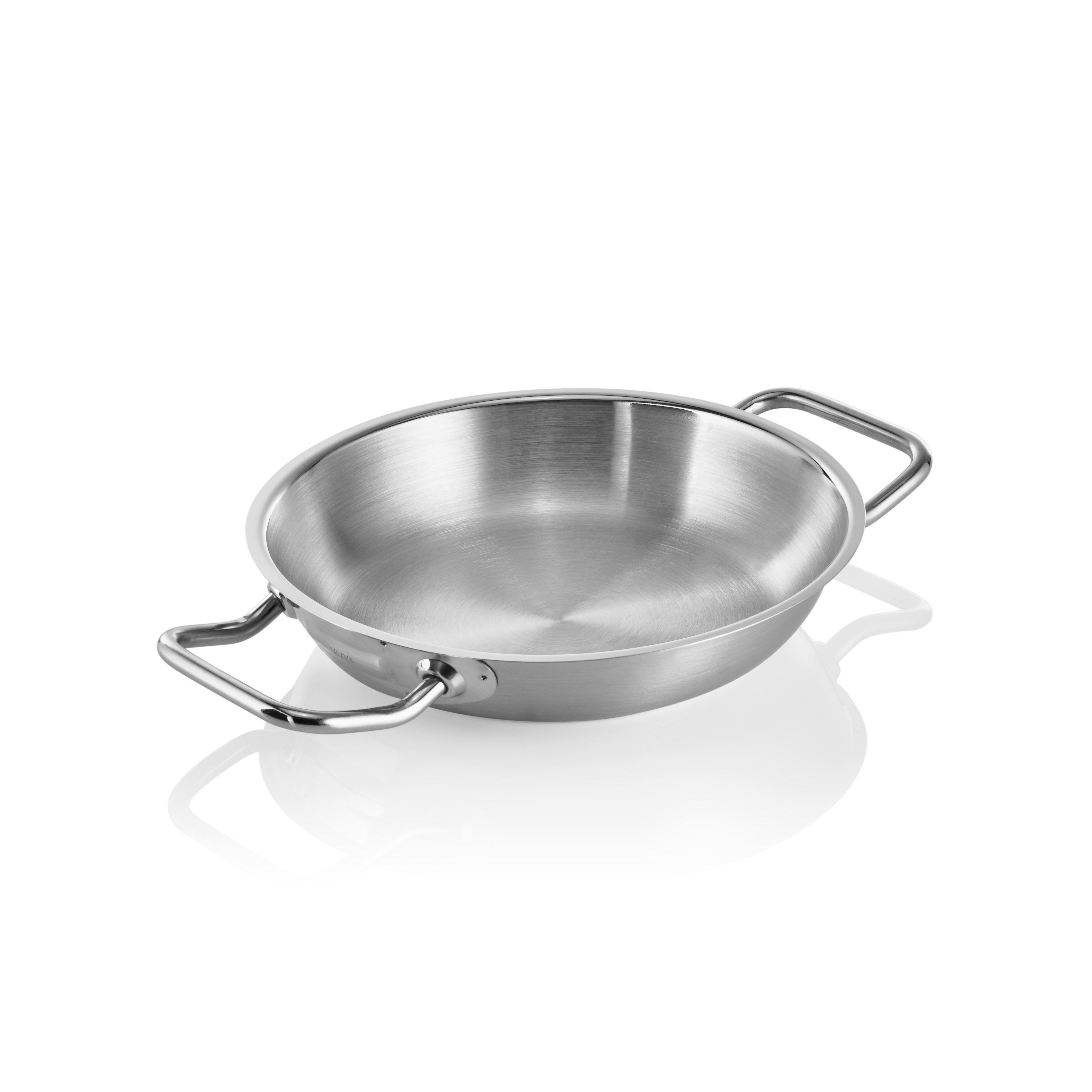 WAS Pfanne COOKWARE 21, Ø 20 cm, Höhe 4,5 cm, Chromnickelstahl 18/10