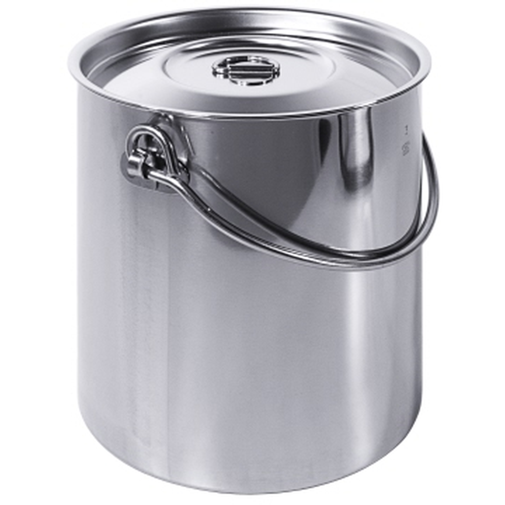 Contacto Eimer, zylindrisch 3 l mit Deckel, ohne Bodenreifen