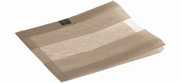 Pacovis Sandwichbeutel m. Sichtfenster, Standard, 260+2x3