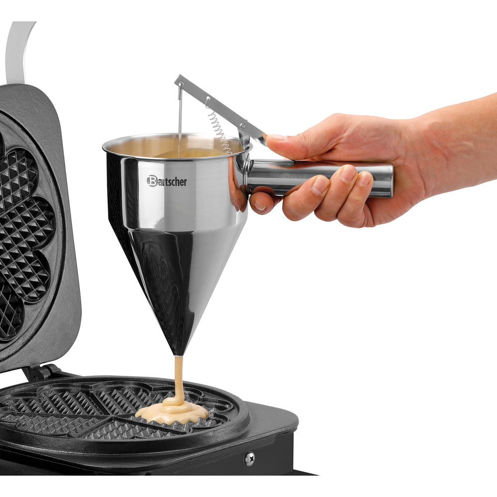 Waffel, Waffelautomat, Teig, Gießen, Küchengerät