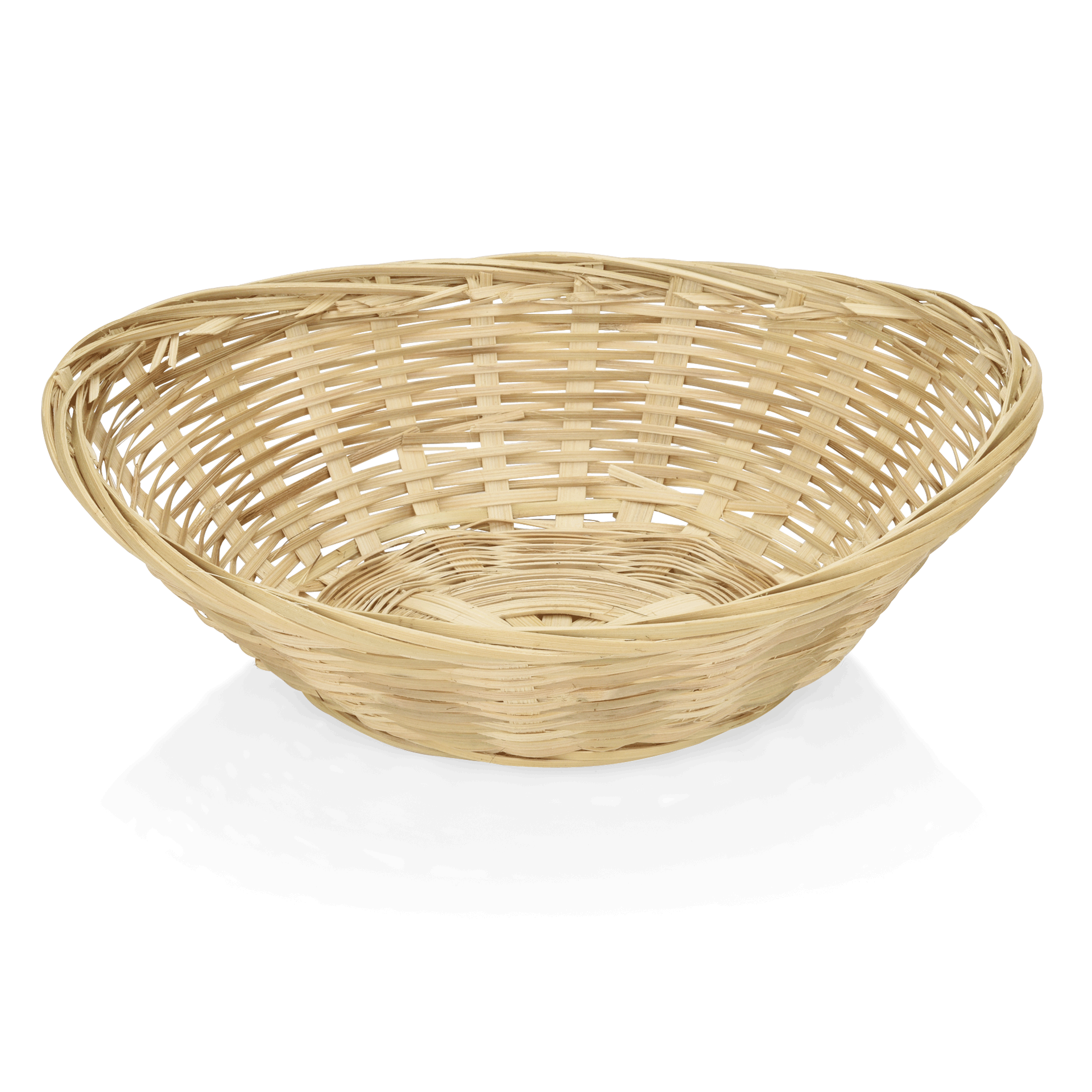 WAS Tischkorb Set, 23,5 x 18,5 x 6 cm, Höhe 6 cm, Set á 12 Stück, Holz