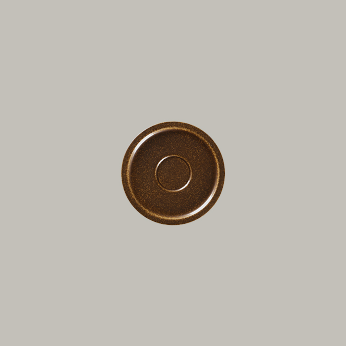 RAK Untere für Kaffeetasse - rust  Serie: Ease Ø 16.3 cm / Ht. 2 cm