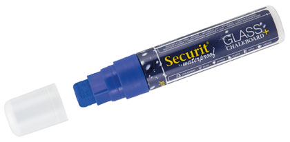 Contacto Kreidemarker, 7-15 mm, BLAU in wetterfester Ausführung