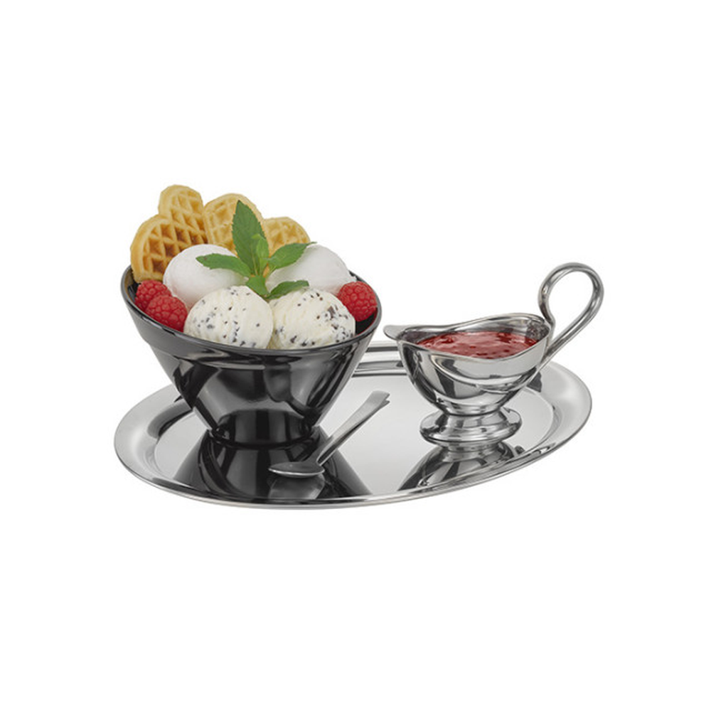 APS Schale -BALANCE- Ø 14,5 cm, H: 9 cm , Melamin, schwarz, 0,4 Liter
