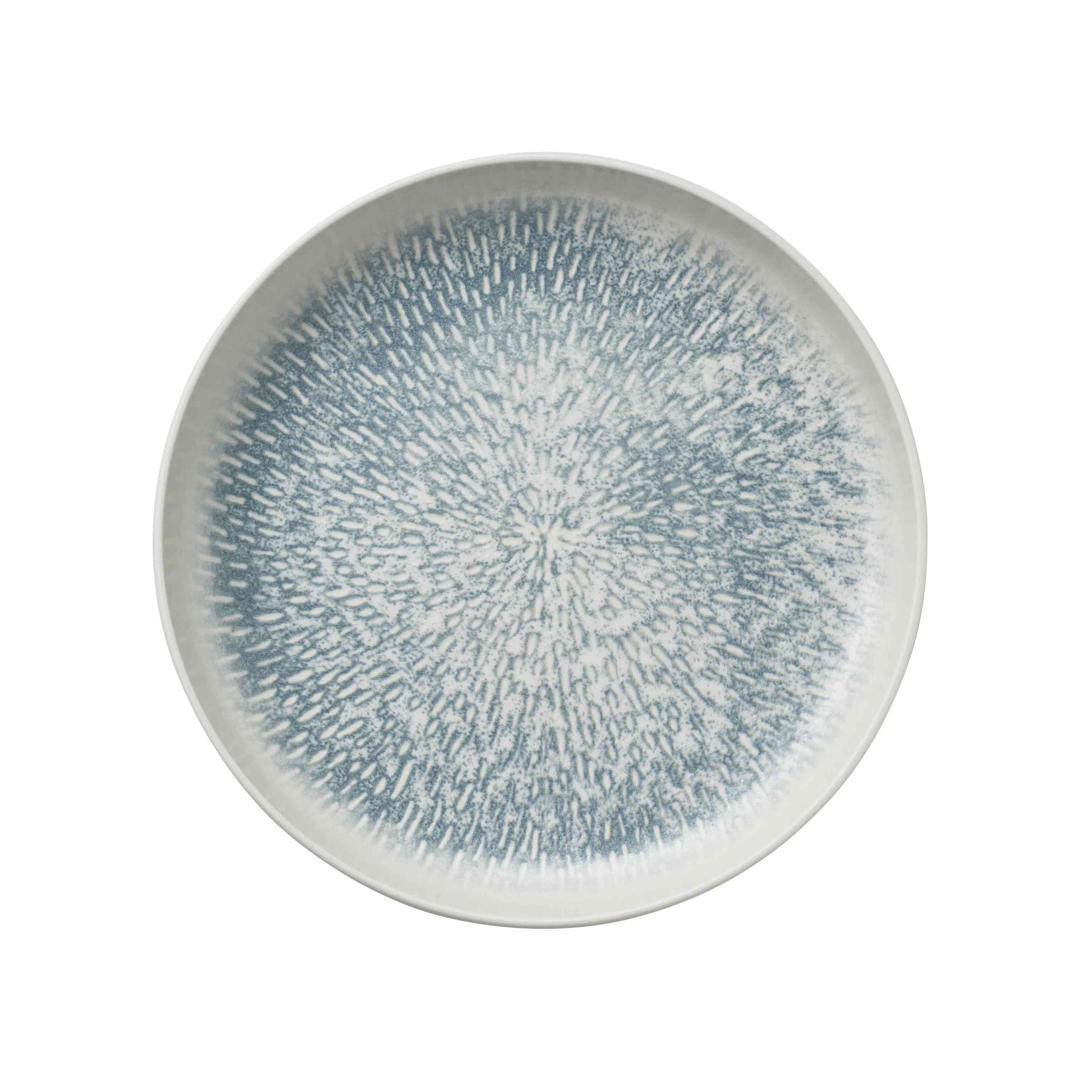 WAS Schale RiNART Toledo, Ø 22 cm, Set á 6 Stück, asel, Porzellan