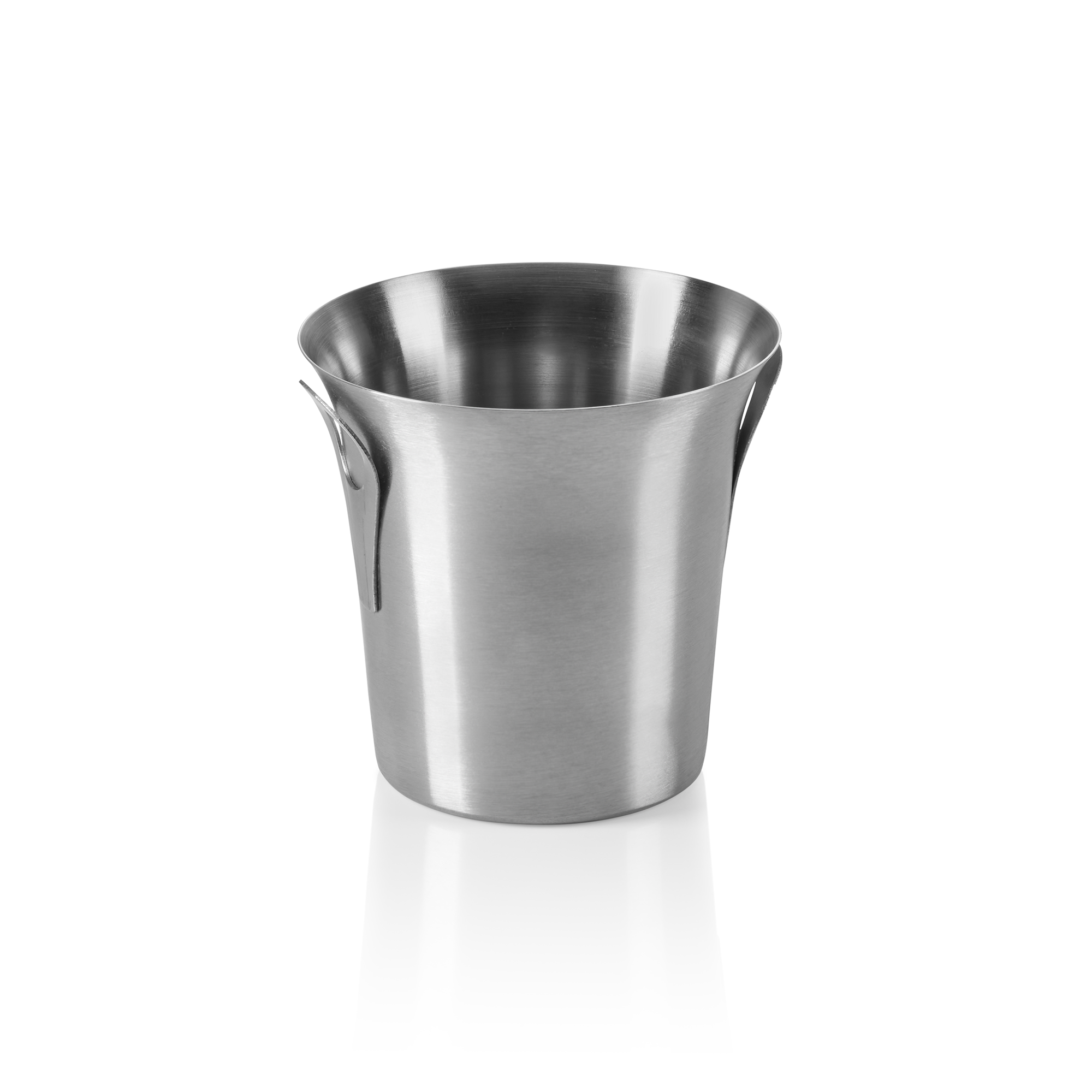 WAS Piccolo Wein-/Sektkühler Set, Ø 11,5 cm, Höhe 11 cm, Set á 4 Stück, Chromnic