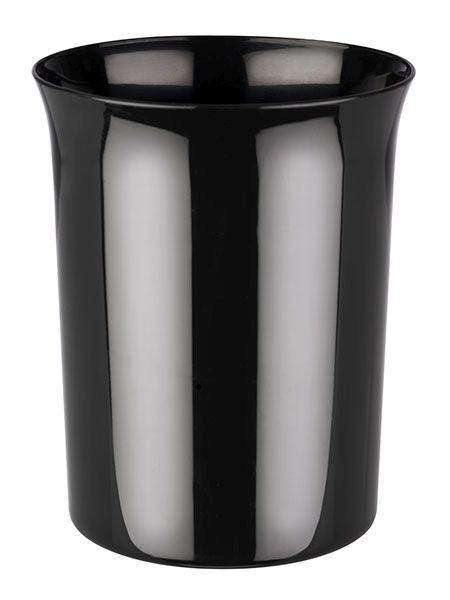 APS Tischrestebehälter Ø 11 cm, H: 14 cm, 0,9 LiterPolypropylen, schwarz