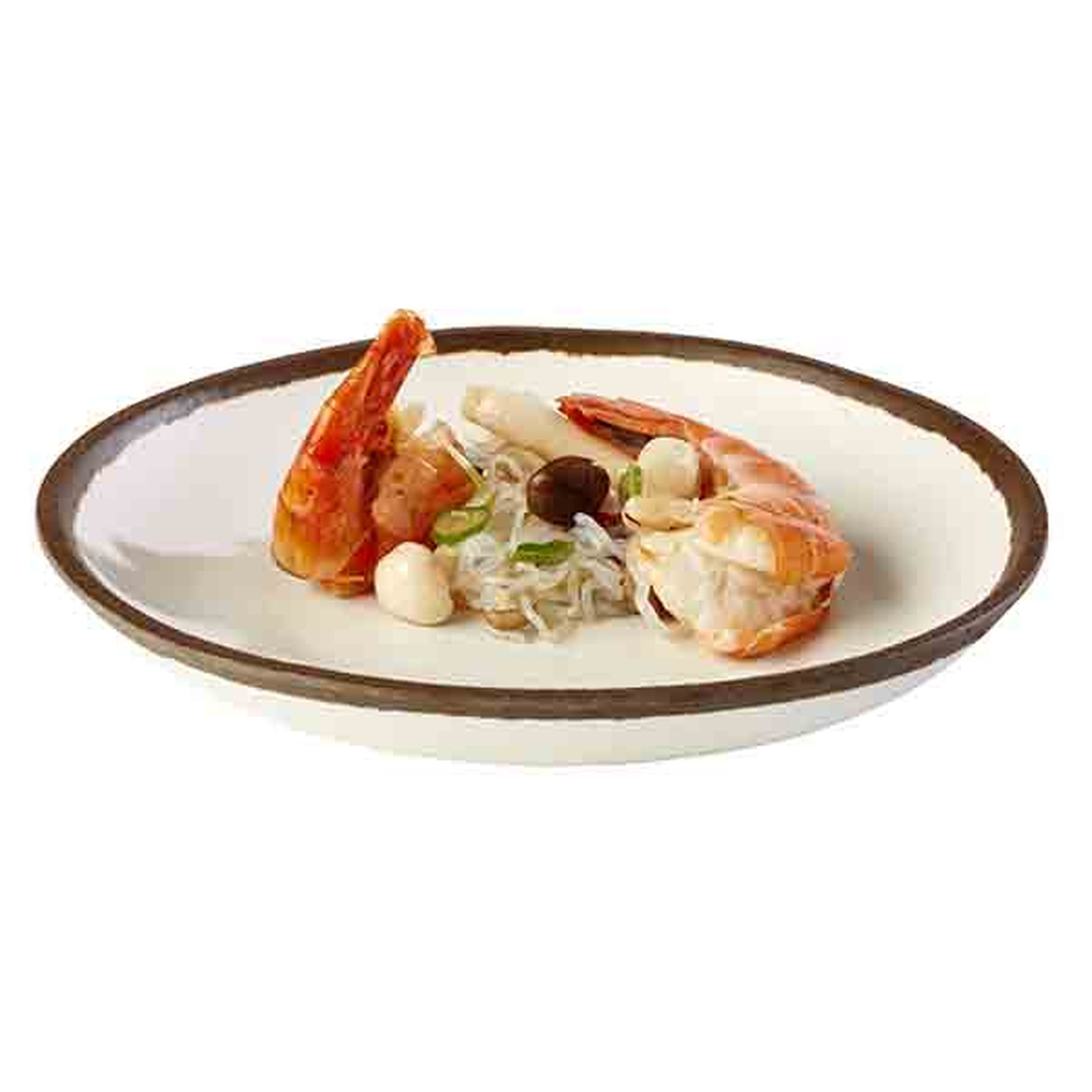 APS Schale -CROCKER- Ø 20,5 cm, H: 3 cm, 0,5 Liter , Melamin, creme