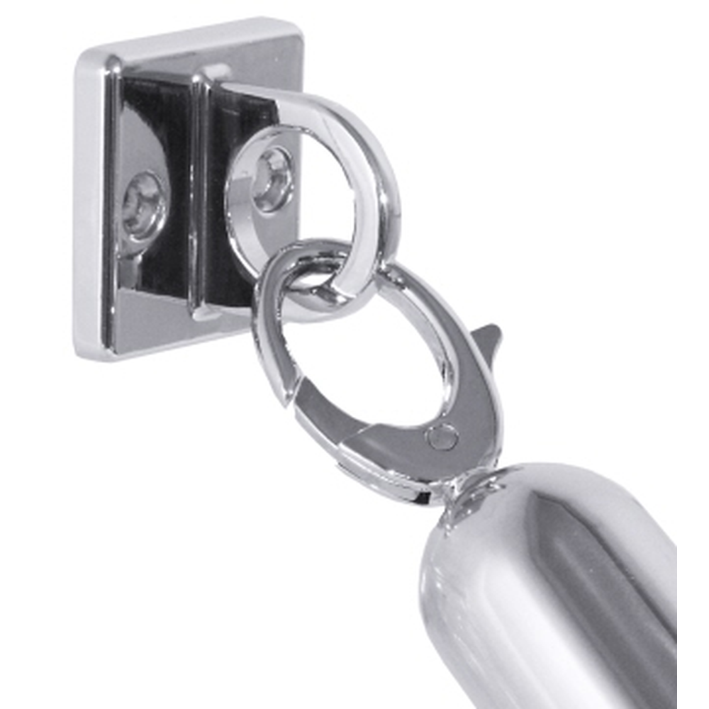 Contacto Wandhaken aus Edelstahl, chrom