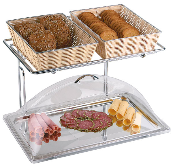 APS Büfett-Gestell GN 1/1 - Doppeldecker-, 2-teilig , ca. 50 x 34 cm, Höhe 37,5 