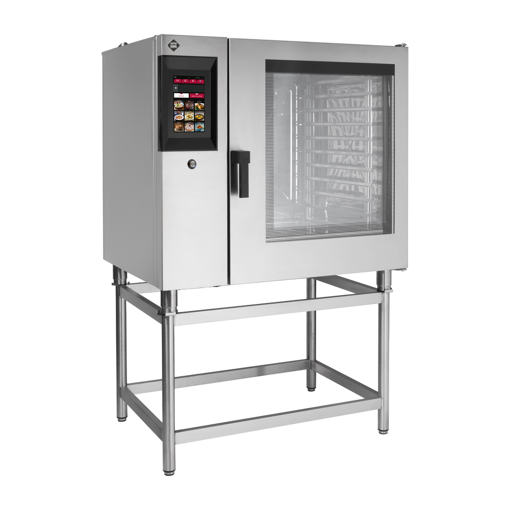 RM Gastro Four à convection STEAMBOX électrique 10x Chaudière GN 2/1 Écran tacti
