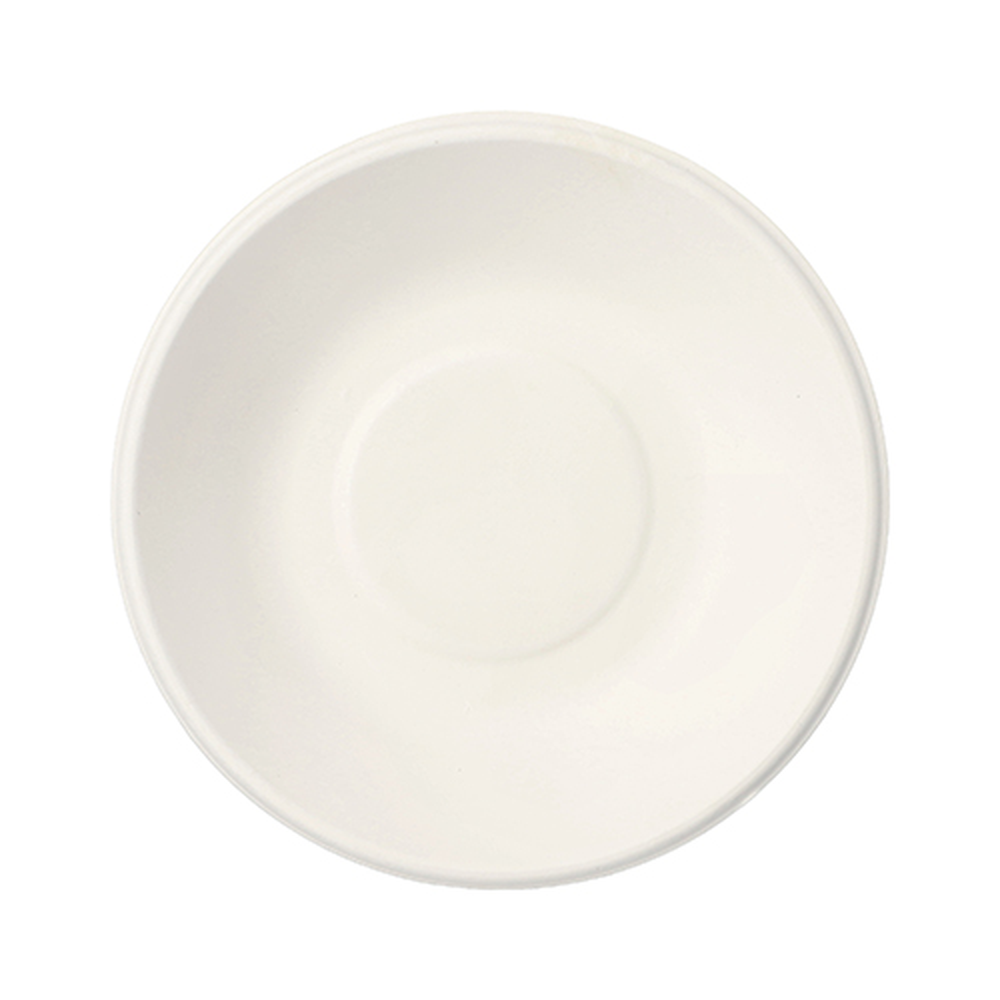 Papstar Schalen, Zuckerrohr "pure" 680 ml Ø 19 cm · 4 cm weiss