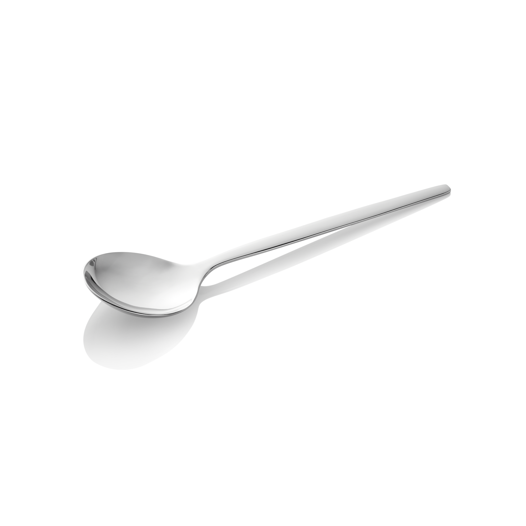 WAS Suppenlöffel ALEX SILVER, Edelstahl poliert, 18 cm, Set á 12 Stück, Chromnic