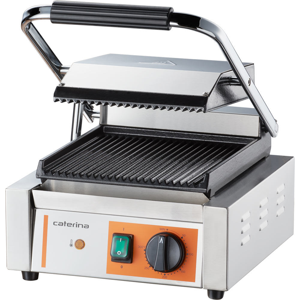 Stalgast Kontaktgrill CATERINA, 310x360x200 mm (BxTxH), 1,8 kW