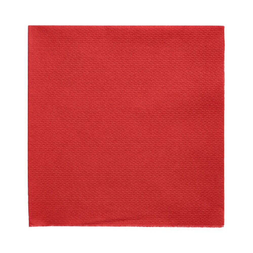 Papstar Servietten, 1-lagig 1/4-Falz 33 cm x 33 cm bordeaux