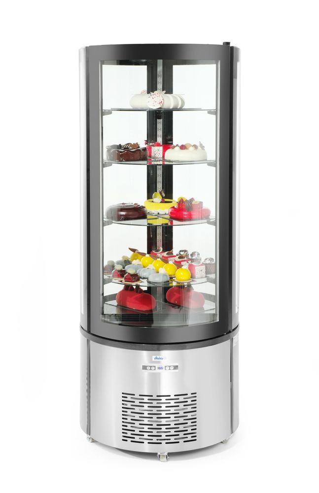 Hendi Kuchenvitrine, rund 360L, Arktic, 360L, 230V/460W, ø680x(H)1755mm