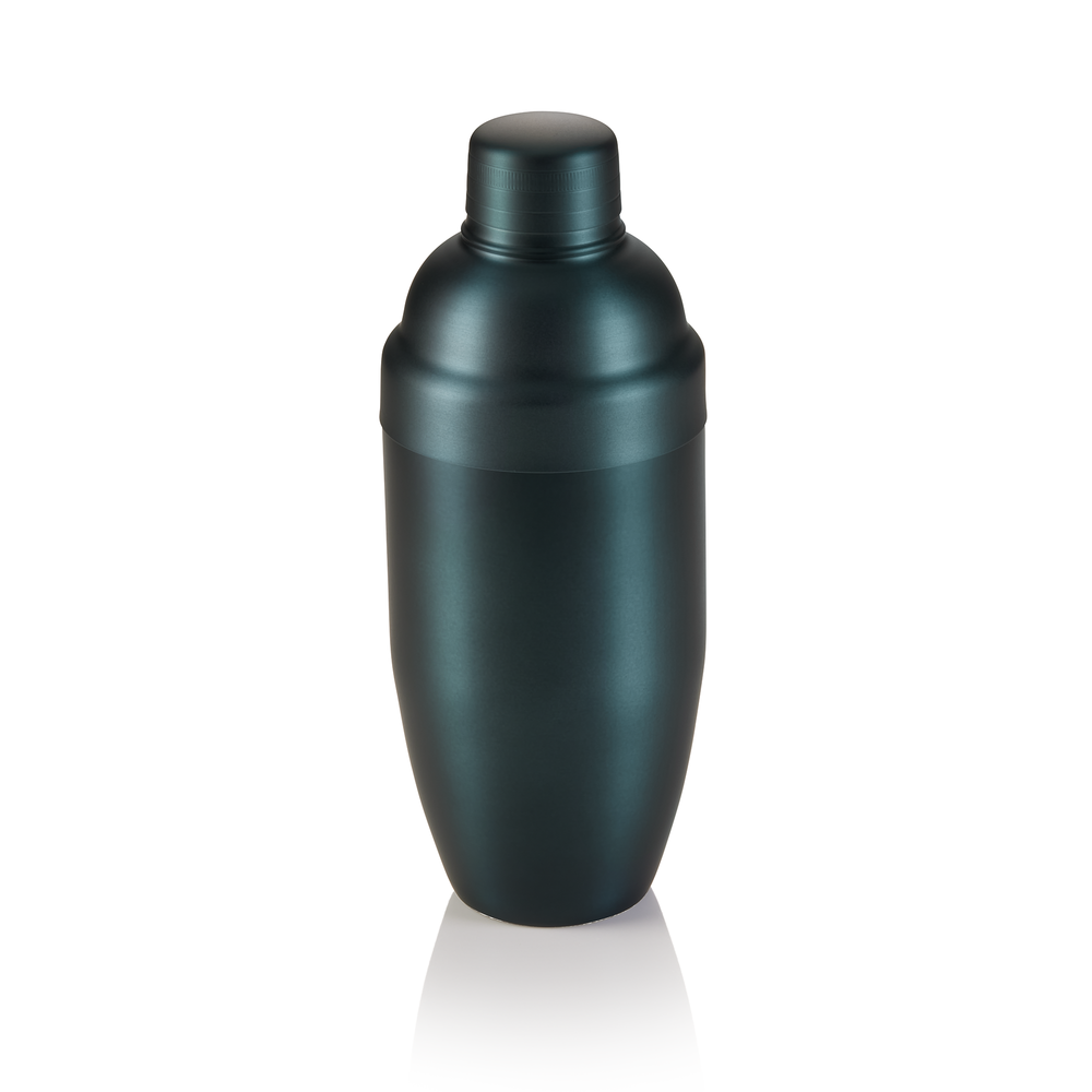 WAS Shaker Classic NOCTURN, 0,7 ltr., Ø 9 cm, blau matt - HLC, Chromnickelstahl 