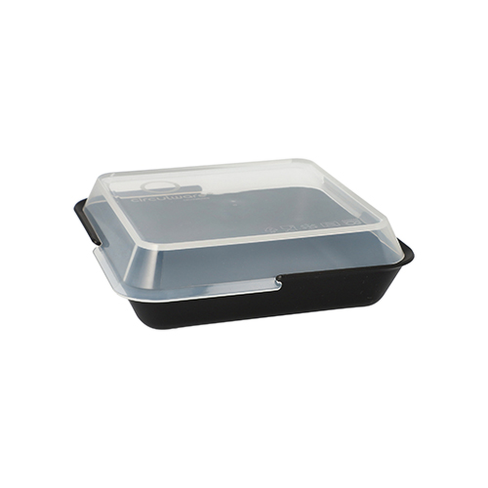 PAPSTAR Circulware Mehrweg-Schalen Mix & Match eckig 3 cm x 15,6 cm x 11,7 
