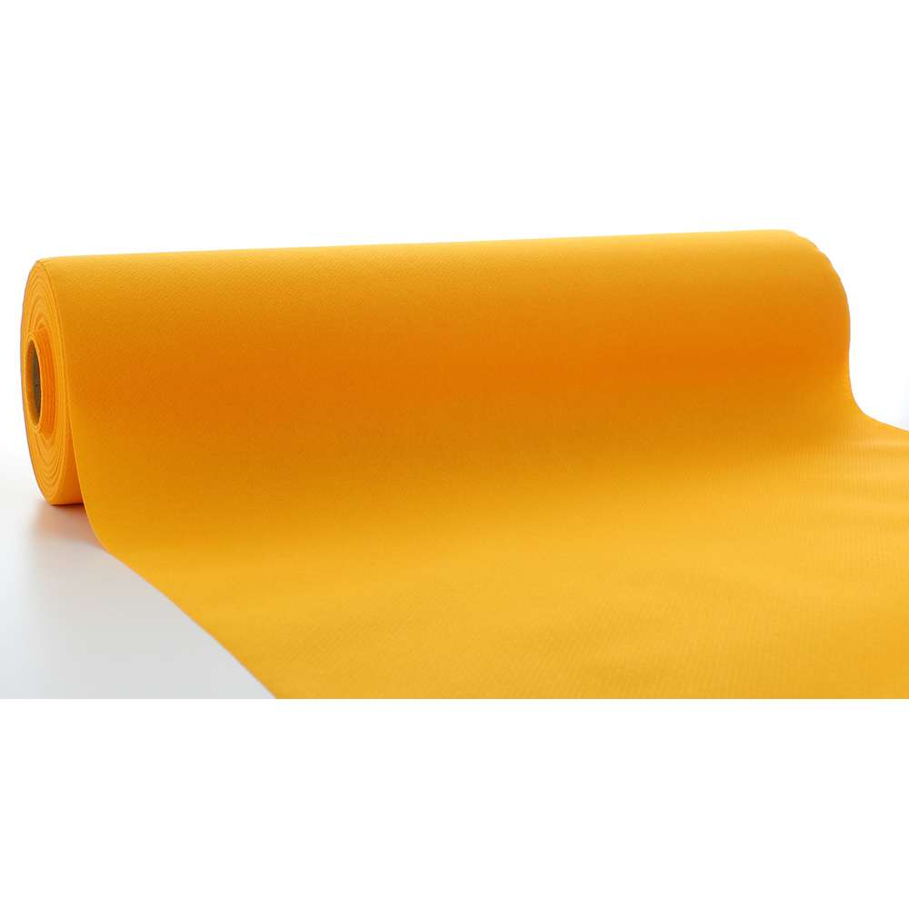 Mank Tischläufer Basic curry 40 cm x 24 m