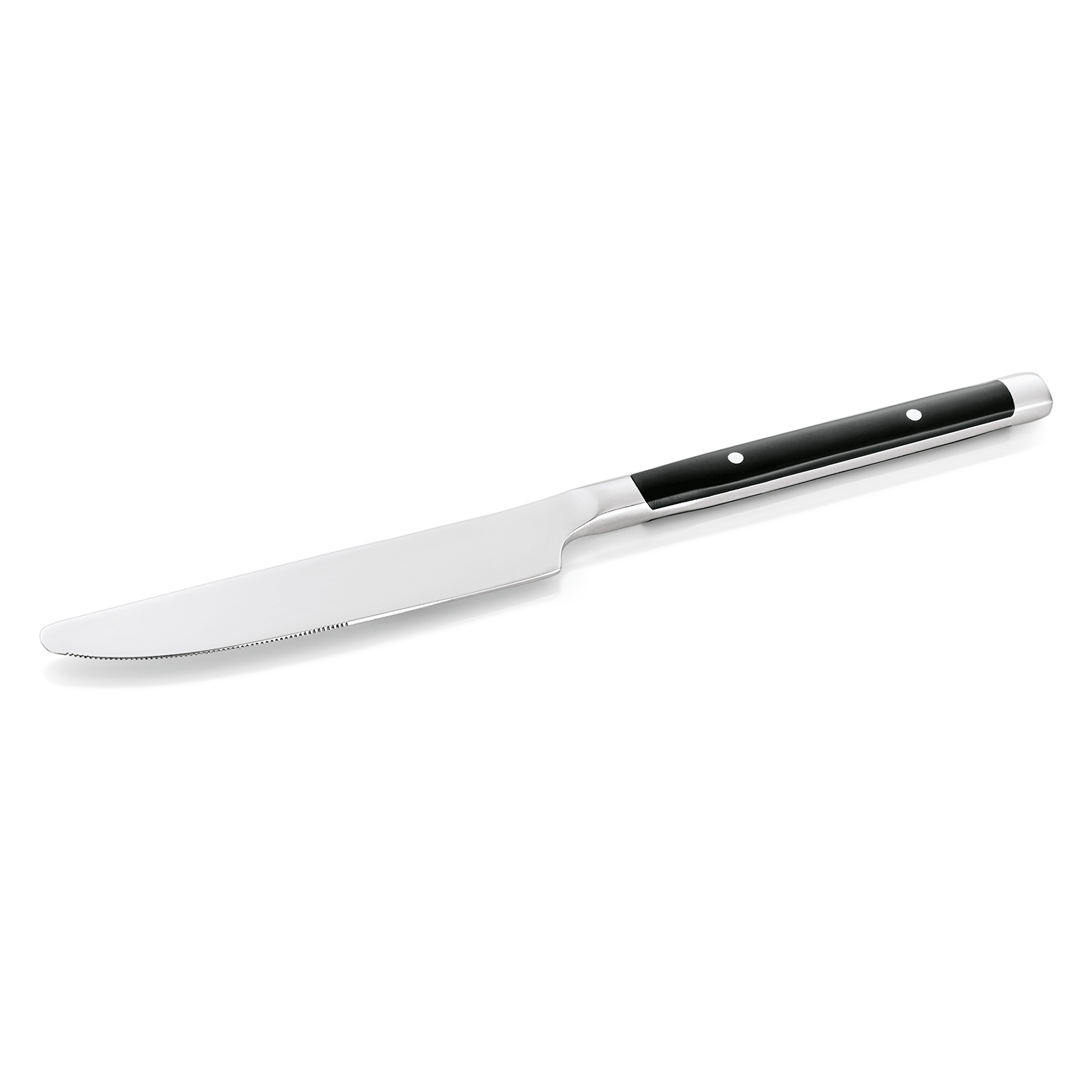 WAS Menümesser BISTRO TREND, 22,5 cm, mit Kunststoffgriff, Set á 12 Stück, Chrom