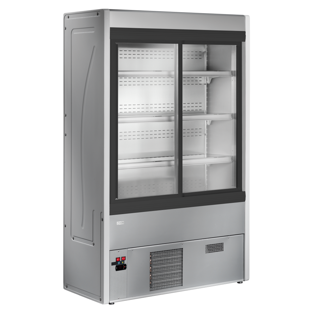 KBS Wandkühlregal Aurin 2 120 mit Schiebetüren