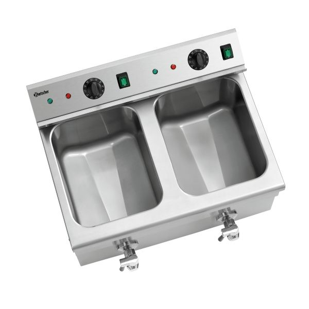 Bartscher Induktions-Fritteuse 2x8L Plus