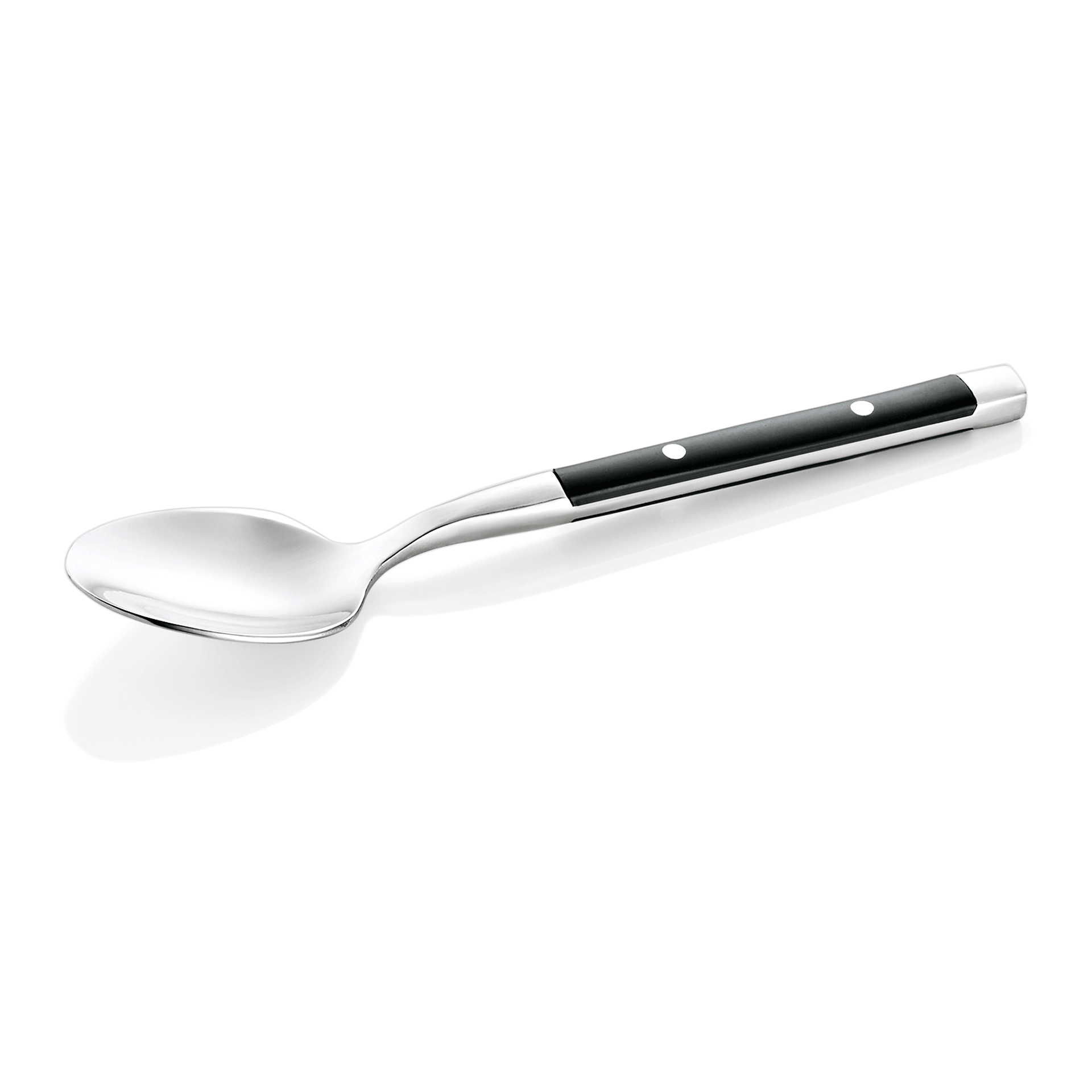 WAS Kaffeelöffel BISTRO TREND, 14,5 cm, mit Kunststoffgriff, Set á 12 Stück, Chr