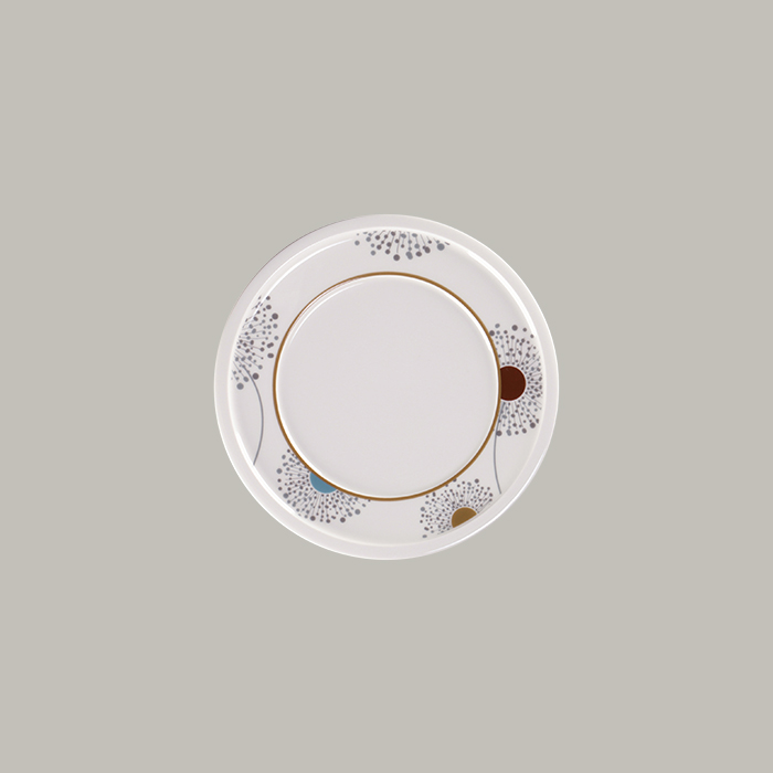 RAK Teller flach mit Rand  Serie: Ease Spring Ø 23.7 cm / Ht. 2.2 cm