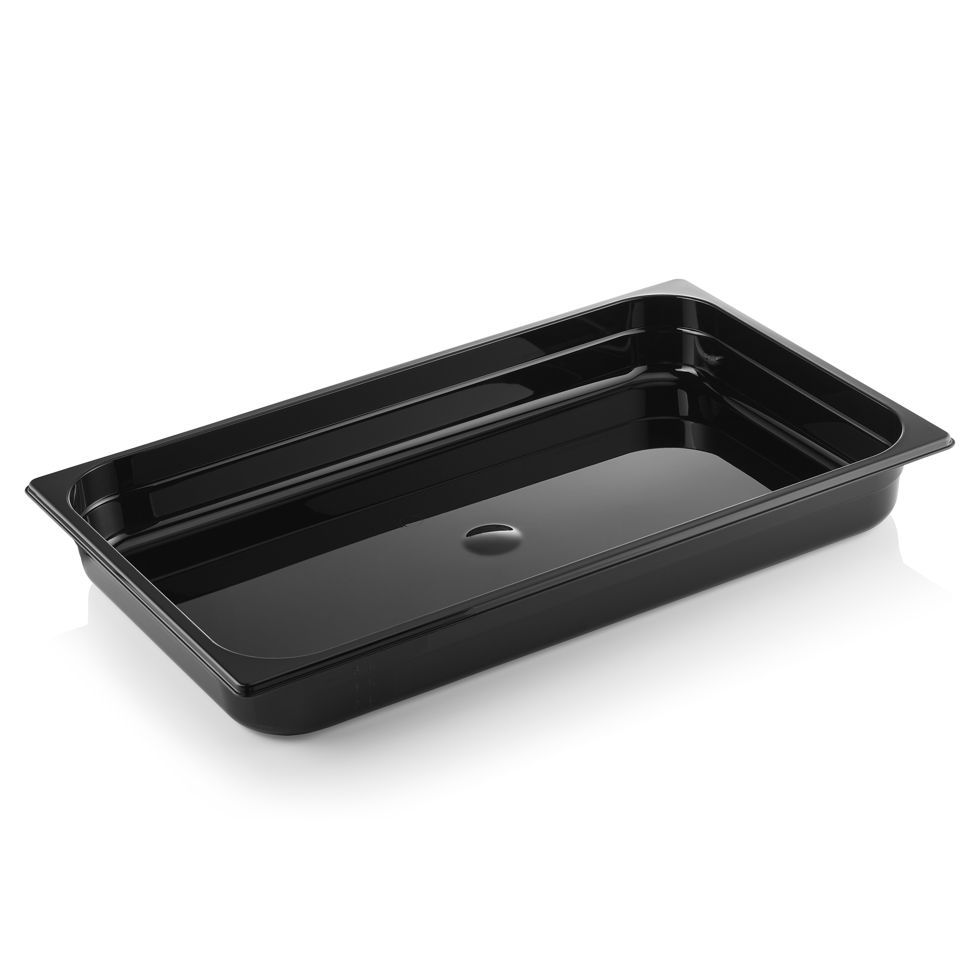 WAS GN Behälter GN 96 BLACK 1/1-065 mm, schwarz, Polycarbonat