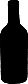Contacto Wandtafel Motiv FLASCHE