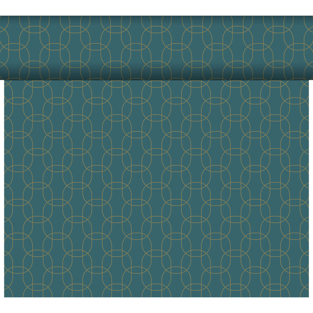 Duni Tischläufer 24m x 40 cm Golden Deco