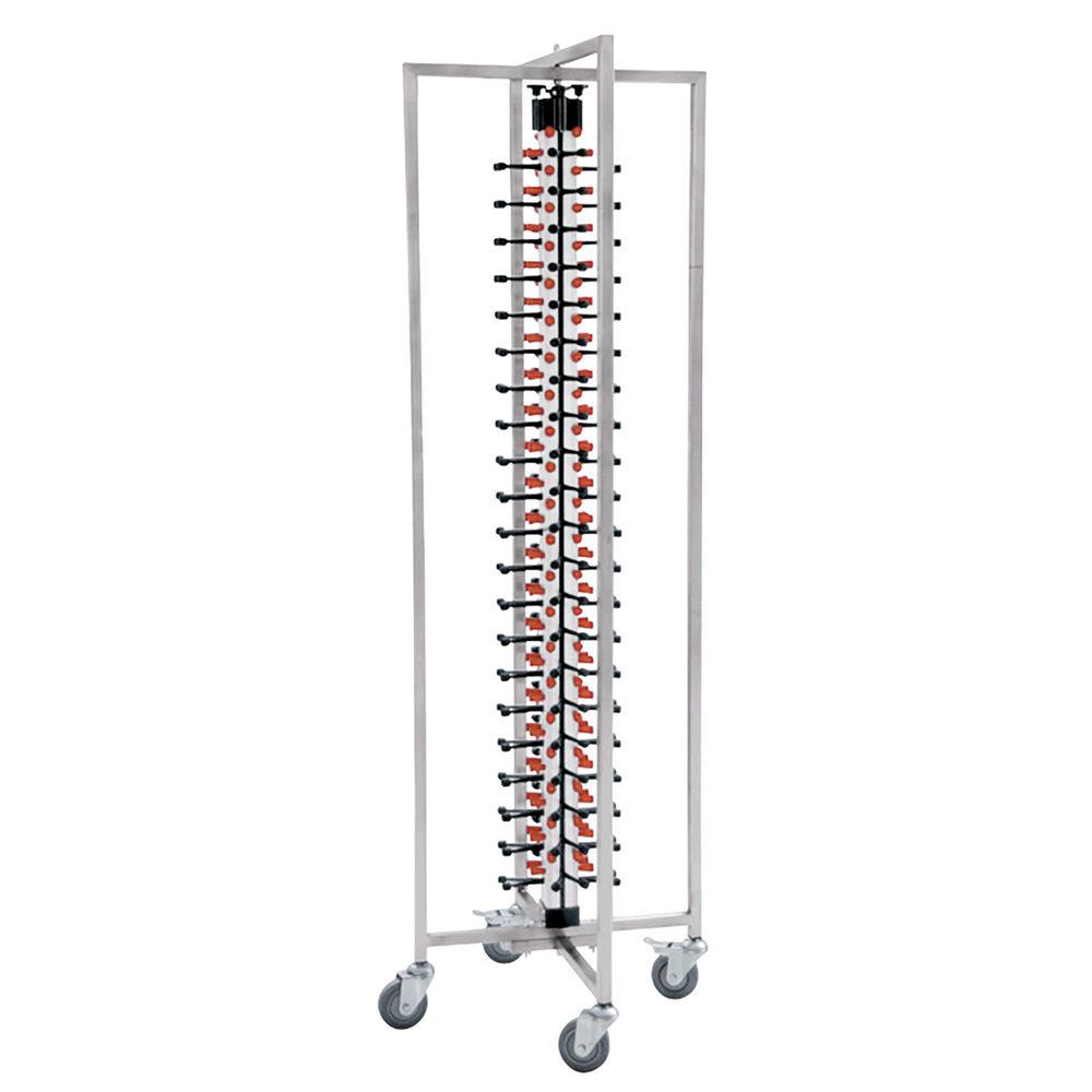 WAS Tellerstapelsystem für 84 Teller, 65 x 59 x 188 cm, Aluminium, Stahl, ABS Ku