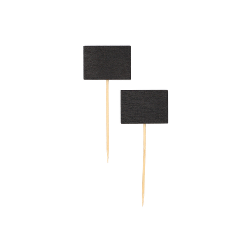 Papstar Fingerfood - Picker 8,5 cm "Blackboard"
