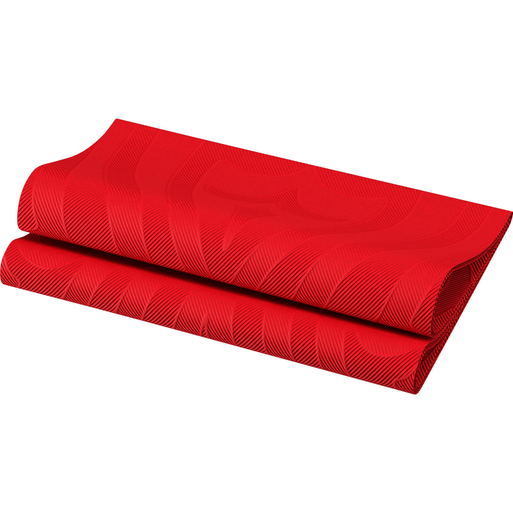 Duni Elegance-Servietten 40 x 40 cm 1/4 Falz Lily rot