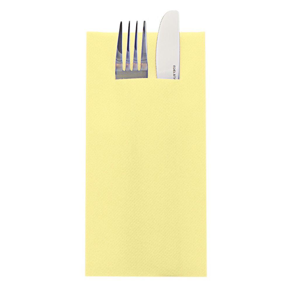 Mank Pocket-Napkins Basic sahara 40 x 40 cm 1/8 Falz