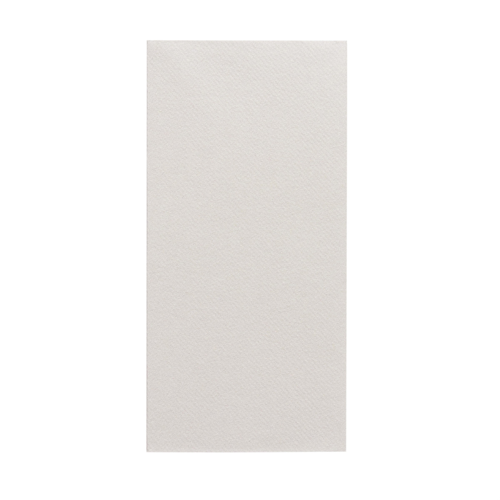Mank Serviette Basic pebble stone 40 x 40 cm 1/8 Falz