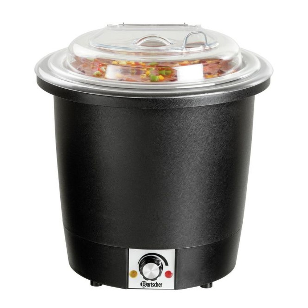 Bartscher Suppentopf, 10L, schwarz