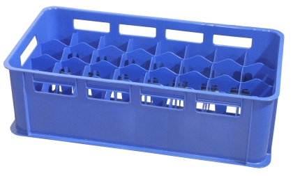 Contacto Gläserkasten 32 Fächer, blau