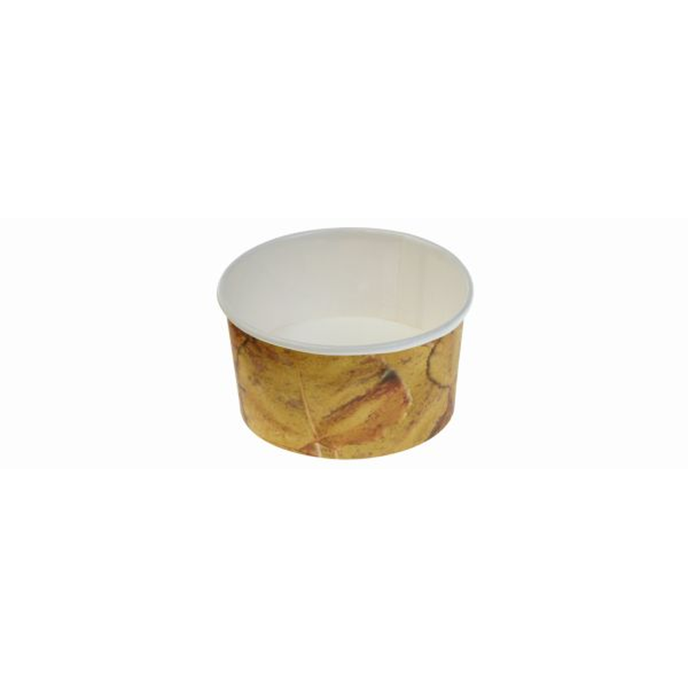 Pacovis Eisbecher Naturesse 90ml, PLA, gelb, Ø 7.2 x 3.9cm