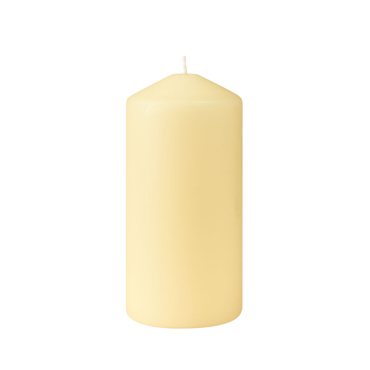Duni Stumpenkerzen, ca. 50h 150 x 70 mm matt cream