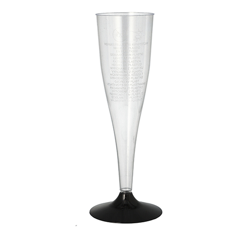Papstar Stiel-Gläser für Sekt, PS 0,1 l Ø 5 cm · 17,5 cm glasklar