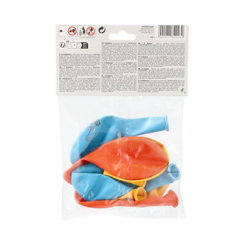 Papstar Luftballons Ø 29 cm farbig sortiert "Construction Vehicles"